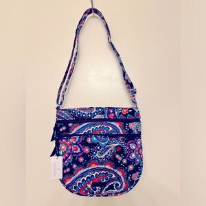 Vera Bradley Haymarket Paisley Trio Zip Hipster Purse